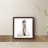 《星座》乙女座、〔占星術の〕十二宮図記号、ファッションスケッチ、 ポスター