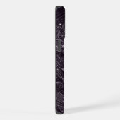 「《星座》乙女座」〔占星術の〕十二宮図 iPhoneケース (右側面)