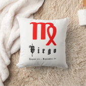 《星座》乙女座,占星術,〔占星術の〕十二宮図，占星術 クッション (ブランケット)