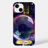 《星座》乙女座、青 Case-Mate iPhoneケース (裏面)