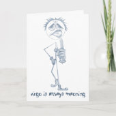 《星座》乙女座[ - BitchScope - ]誕生日カード カード (正面)