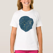 《星座》乙女座 Tシャツ (正面)