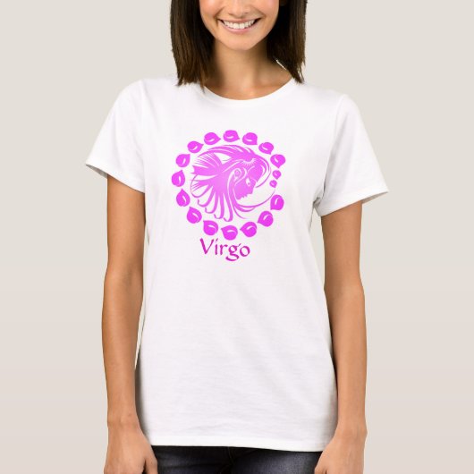 《星座》乙女座 Tシャツ (正面)