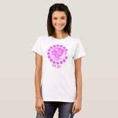 《星座》乙女座 Tシャツ (正面フル)