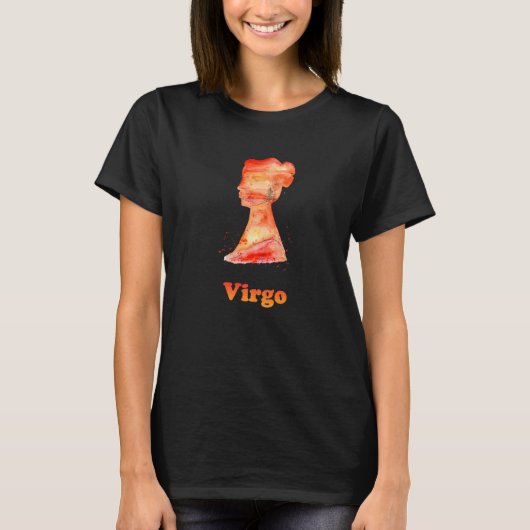 《星座》乙女座 Tシャツ (正面)