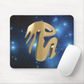 《星座》乙女座、Vergine マウスパッド (マウス)