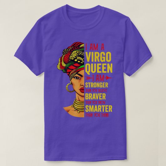 《星座》乙女座Iは強い誕生日《星座》乙女座〔占星術の〕十二宮図 Tシャツ (デザイン正面)