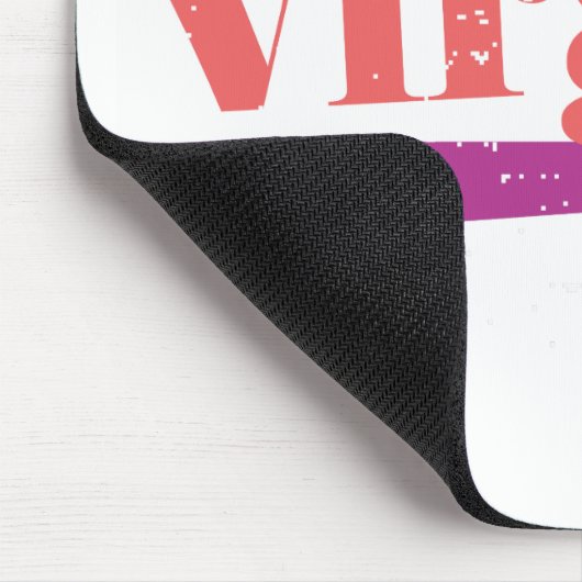 《星座》乙女座LtPink マウスパッド (コーナー)