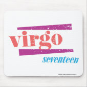 《星座》乙女座LtPink マウスパッド (正面)