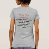 《星座》乙女座Tシャツ Tシャツ (裏面)