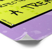 《星座》乙女座wordcloudポスター ポスター (角)