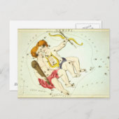 星座：双子座 ポストカード (正面/裏面)