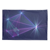 星座、抽象ファンタジーフラクタルアート 枕カバー (裏面)