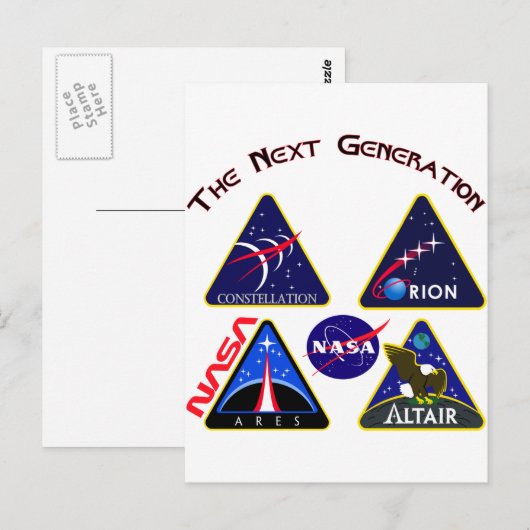 星座:次世代 ポストカード (正面/裏面)