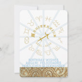 星座 ~ 誕生日招待 - 射手座 招待状 (正面)