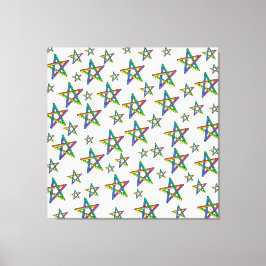 星引き伸ばしキャンバス印刷 キャンバスプリント