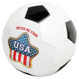 星形のアメリカ国旗のサッカーボール サッカーボール