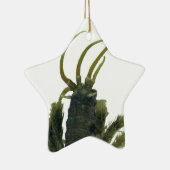 星形の多毛虫みみずのクリスマスのオーナメント セラミックオーナメント (右)