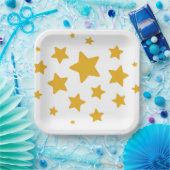 星形クラスタプレート ペーパープレート (パーティー)