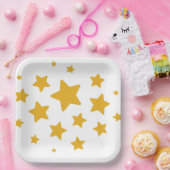 星形クラスタプレート ペーパープレート (パーティー)