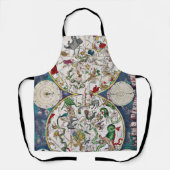 星形グラフ エプロン (正面)