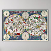 星形グラフ ポスター (正面)