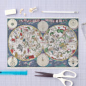 星形グラフ 薄葉紙 (クラフト)