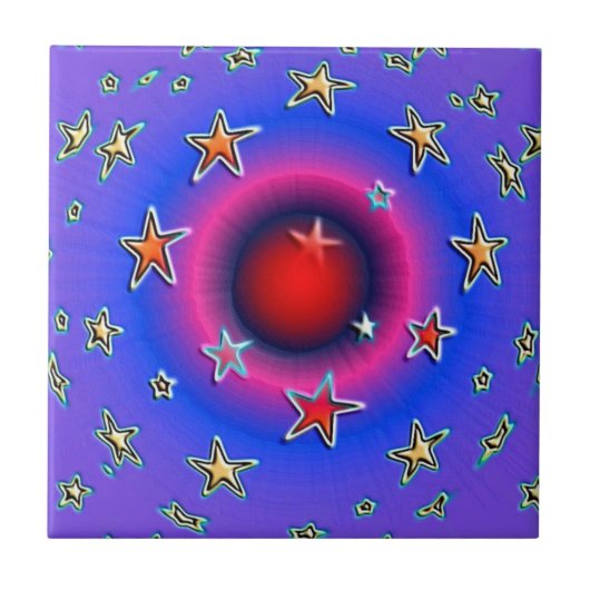 星形タイル タイル (正面)