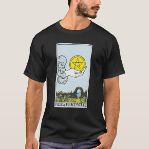 星形五角形のペースタロットカードオカルト信仰ディヴィナ Tシャツ