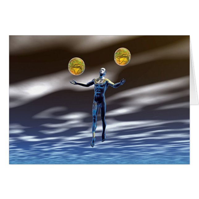 星形五角形の2 (正面横)