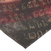 星形五角形エレメンタルトリスケリオンムーンオーナメント テーブルクロス (アングル)