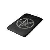 星形五角形生風呂マットの木 バスマット (アングル)