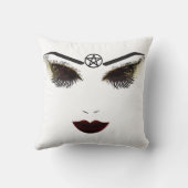 星形五角形美しい顔ラッシュ&ダークリップメイクアップ クッション (裏面)