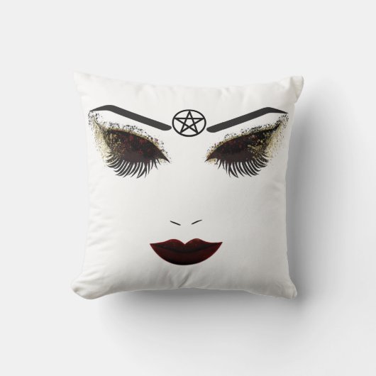 星形五角形美しい顔ラッシュ&ダークリップメイクアップ クッション (正面)