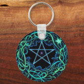 星形五角形4パガン キーホルダー (裏面)