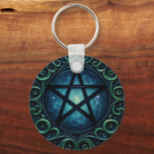 星形五角形4パガン キーホルダー (裏面)