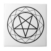 星形五角形 タイル (正面)