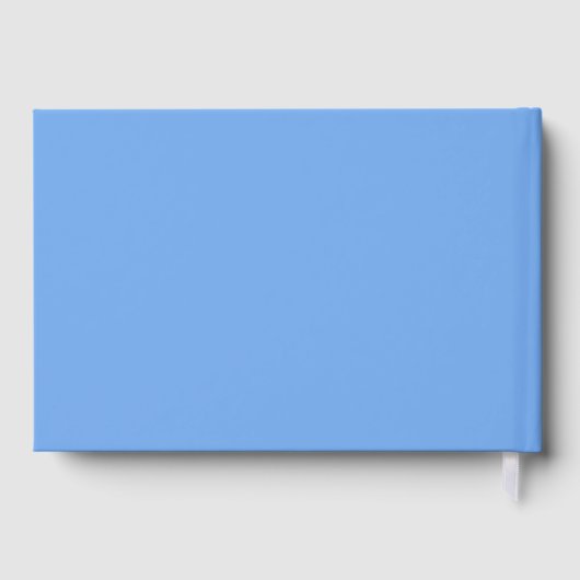 星形実在ホイルビーチ海結婚岸イベント ゲストブック (裏面)