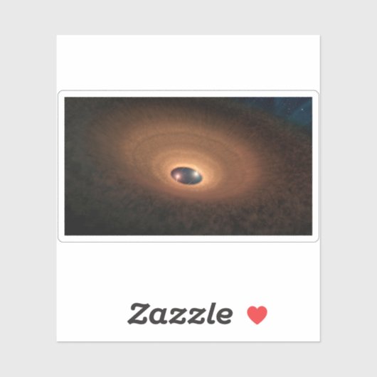 星形成から残ったほこりっぽい材料の円盤 シール (シート)