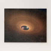 星形成から残ったほこりっぽい材料の円盤 ジグソーパズル (横)