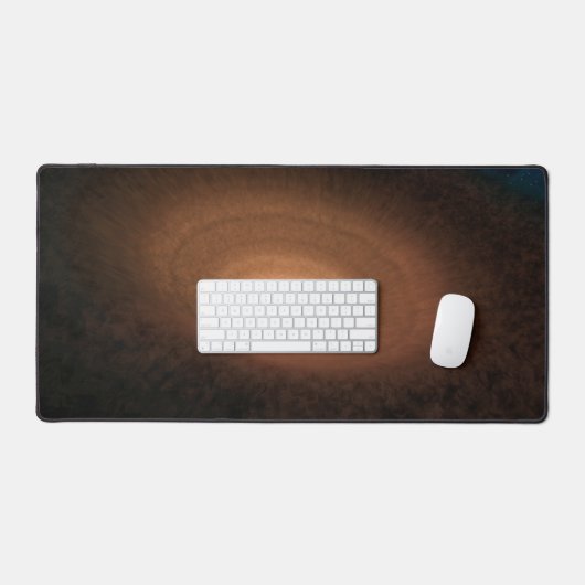 星形成から残ったほこりっぽい材料の円盤 デスクマット (キーボード&マウス)