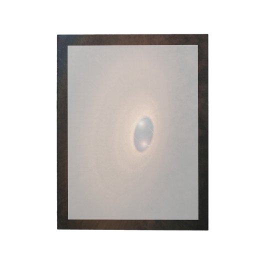 星形成から残ったほこりっぽい材料の円盤 ノートパッド (回転)