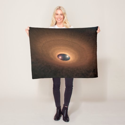 星形成から残ったほこりっぽい材料の円盤 フリースブランケット (インサイチュ)