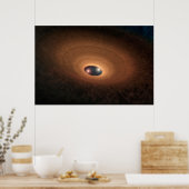 星形成から残ったほこりっぽい材料の円盤 ポスター (キッチン)