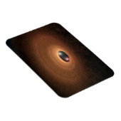 星形成から残ったほこりっぽい材料の円盤 マグネット (右側)