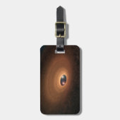 星形成から残ったほこりっぽい材料の円盤 ラゲッジタグ (正面縦)