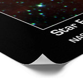 星形成領域DRS – スピッツァー望遠鏡 ポスター (角)