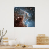 星形成領域Ngc 2174、モンキーヘッド星雲。 ポスター (キッチン)