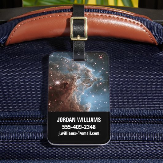 星形成領域Ngc 2174、モンキーヘッド星雲。 ラゲッジタグ (正面インサイチュ2)