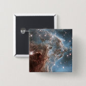 星形成領域Ngc 2174、モンキーヘッド星雲。 缶バッジ (正面&裏面)